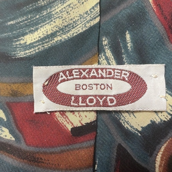 ALEXANDER Lloyd silk tie - Picture 3 of 4